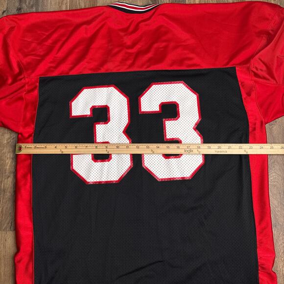 Vintage 90s Wildcats Jersey Men's 3XL Black Athletic Breathable Football 6492 - Picture 10 of 11